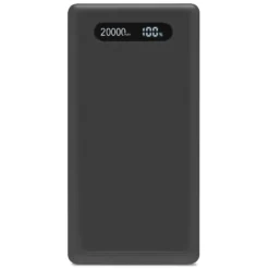 Linocell Powerbank 20000 mAh med 20W laddning Svart