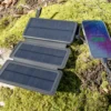 Linocell Powerbank med solcellsladdning 16000 mAh