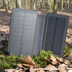 Linocell Powerbank med solcellsladdning 16000 mAh