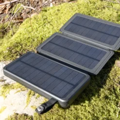 Linocell Powerbank med solcellsladdning 16000 mAh
