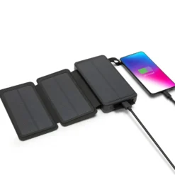Linocell Powerbank med solcellsladdning 16000 mAh