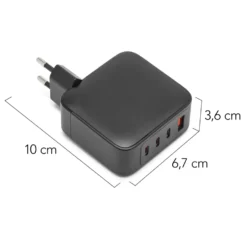 Linocell Premium GaN multiladdare PD 3.1 140 W Svart