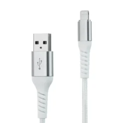 Linocell Premium Kevlar Lightning-kabel 2 m Vit