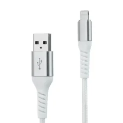 Linocell Premium Kevlar Lightning-kabel 2 m Vit