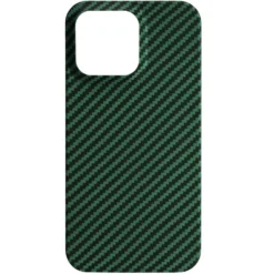 Linocell Premium Kevlar Tåligt skal för iPhone 13 Pro Grön