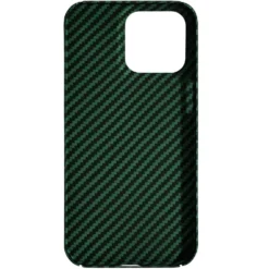 Linocell Premium Kevlar Tåligt skal för iPhone 13 Pro Grön
