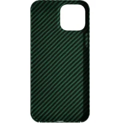 Linocell Premium Kevlar Tåligt skal för iPhone 13 Pro Max Grön
