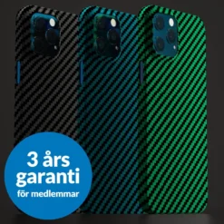 Linocell Premium Kevlar Tåligt skal för iPhone 12 Pro Max Blå
