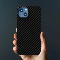 Linocell Premium Kevlar Tåligt skal för iPhone 13 Mini Svart