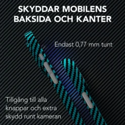 Linocell Premium Kevlar Tåligt skal för iPhone 13 Pro Max Blå