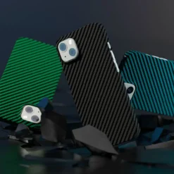 Linocell Premium Kevlar Tåligt skal för iPhone 13 Blå