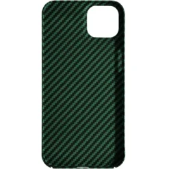 Linocell Premium Kevlar Tåligt skal för iPhone 13 Grön