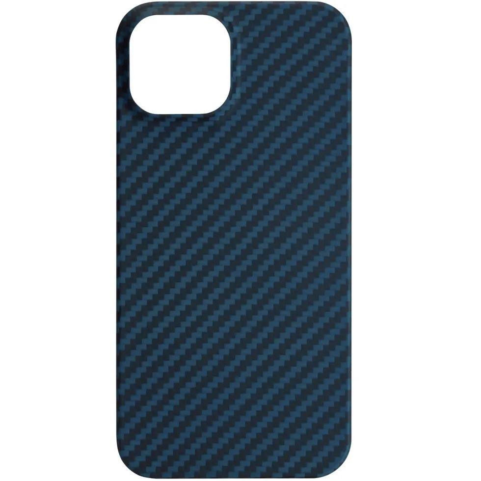 Linocell Premium Kevlar Tåligt skal för iPhone 13 Mini Blå