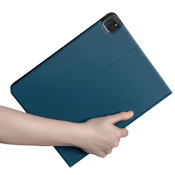 Linocell Premium Trifold Cover för iPad Pro 12,9" (3:e-6:e gen) Blå