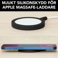 Linocell Silikonskydd för Magsafe-laddare Svart