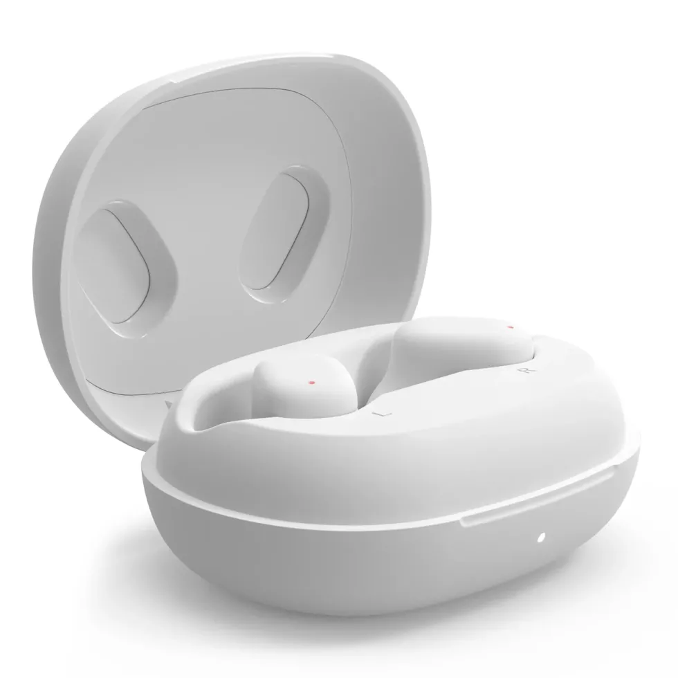 Linocell Trådlösa in-ear-hörlurar Vit