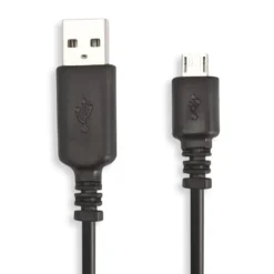 Linocell USB-A till Micro-USB-kabel Svart 2 m