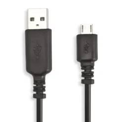 Linocell USB-A till Micro-USB-kabel Svart 2 m