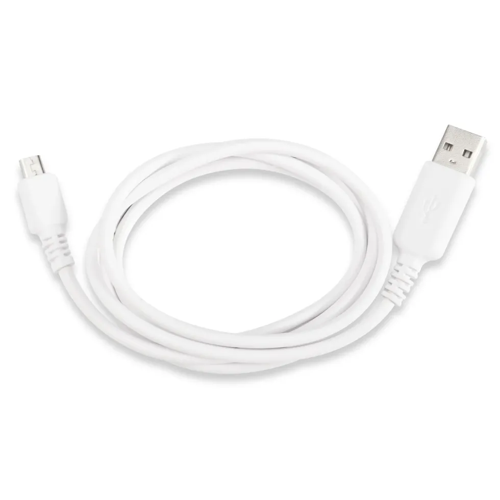 Linocell USB-A till Micro-USB-kabel Vit 1 m