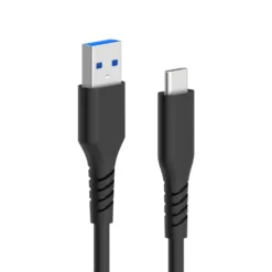 Linocell USB-A till USB-C-kabel Svart 3 m