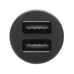 Linocell USB-billaddare med dubbla USB-portar 4,8 A Svart