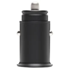 Linocell USB-billaddare med dubbla USB-portar 4,8 A Svart
