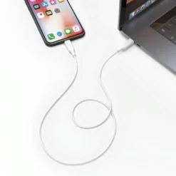 Linocell USB-C till Lightning-kabel Vit 1 m
