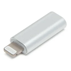 Linocell USB-C till Lightning-adapter Silver