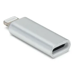 Linocell USB-C till Lightning-adapter Silver