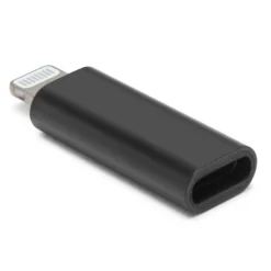 Linocell USB-C till Lightning-adapter Svart