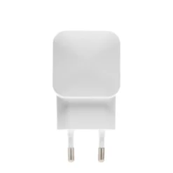 Linocell USB-laddare med Micro-USB-kabel 2,4 A Vit