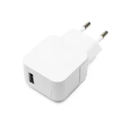 Linocell USB-laddare med Micro-USB-kabel 2,4 A Vit