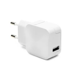 Linocell USB-laddare med Micro-USB-kabel 2,4 A Vit