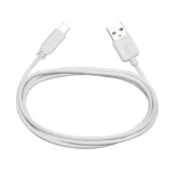 Linocell USB-laddare med Micro-USB-kabel 2,4 A Vit