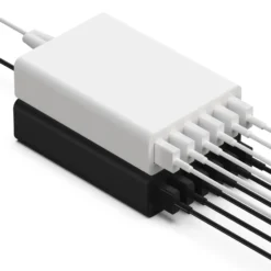 Linocell USB-laddstation 6 portar Vit