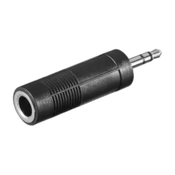 Ljudadapter 6,3 mm till 3,5 mm Stereo