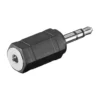 Ljudadapter 2,5 mm till 3,5 mm Stereo