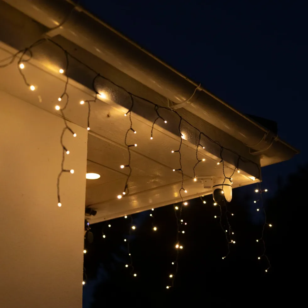 Ljusslinga Istapp 360 LED 10,65 m (klar)