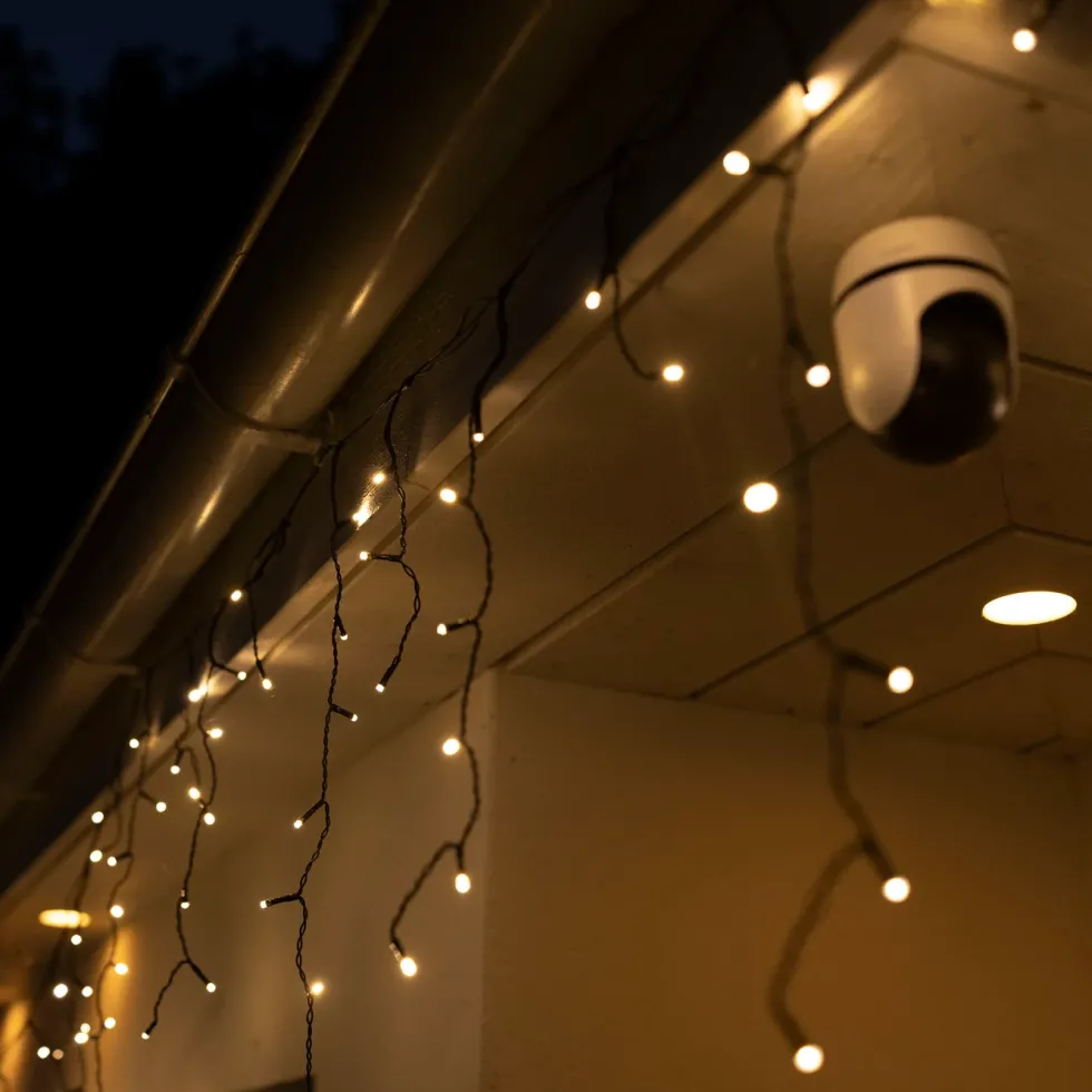 Ljusslinga Istapp 360 LED 10,65 m (klar)