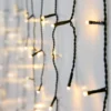 Ljusslinga Istapp 180 LED 6 m (svart)