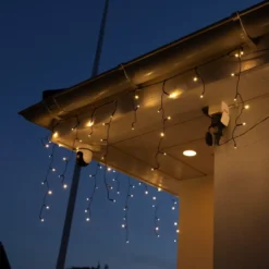 Ljusslinga Istapp 360 LED 10,65 m (svart)