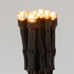 Ljusslinga 48 LED 3,5 m, batteridriven (svart)