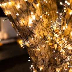 Ljusslinga 700 LED 14 m (svart)