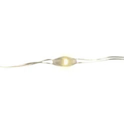 Ljusslinga Micro 40 LED 1,95 m, batteridriven (silver)