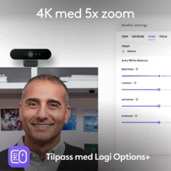 Logitech Brio 4K webbkamera