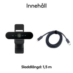 Logitech Brio 4K webbkamera