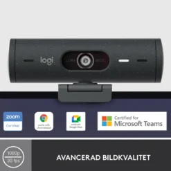 Logitech Brio 500 webbkamera USB-C