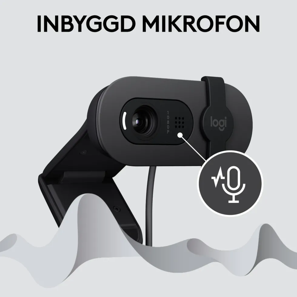 Logitech Brio 100 webbkamera USB-A