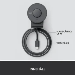 Logitech Brio 300 webbkamera USB-C