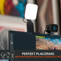 Logitech C Litra Glow Streamingbelysning